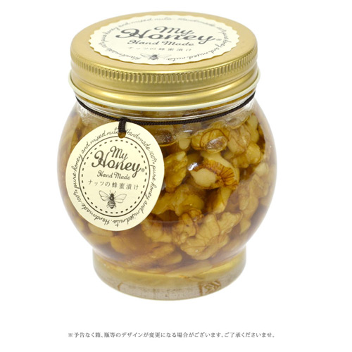 ハニーナッツ My Honey シリーズ　くるみの蜂蜜漬け　200g×1瓶